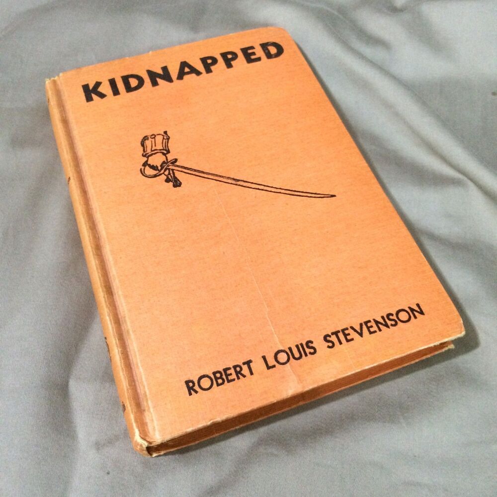 Kidnapped By Robert Louis Stevenson Vintage Hardcover Goldsmith Chicago